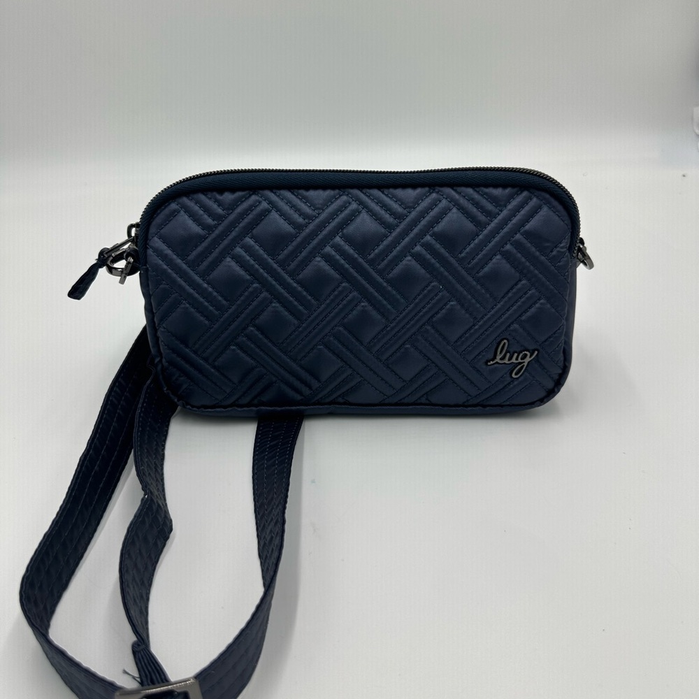 Lug Midnight Blue Quilted Crossbody Bag or Belt Bag